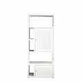 James Martin Vanities Athens 30in Double-Sided Linen Cabinet, Glossy White E645-BLC30-GW